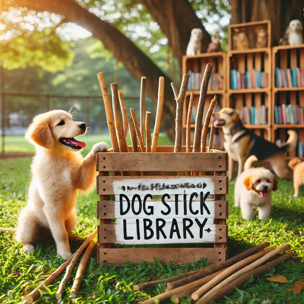 What Is a Dog Stick Library—and Why Your Pup Will Love It