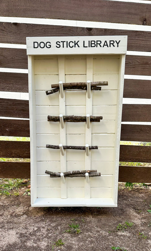 Dog Stick Library (Beige)