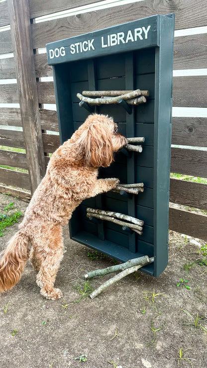 Dog Stick Library (Grey)